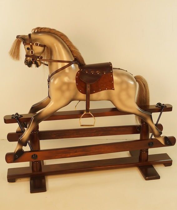 Medium sized Bartlett Horse Original Stand Antique Colour