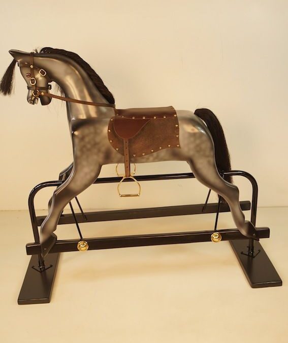 Steel Frame Swinging Horse